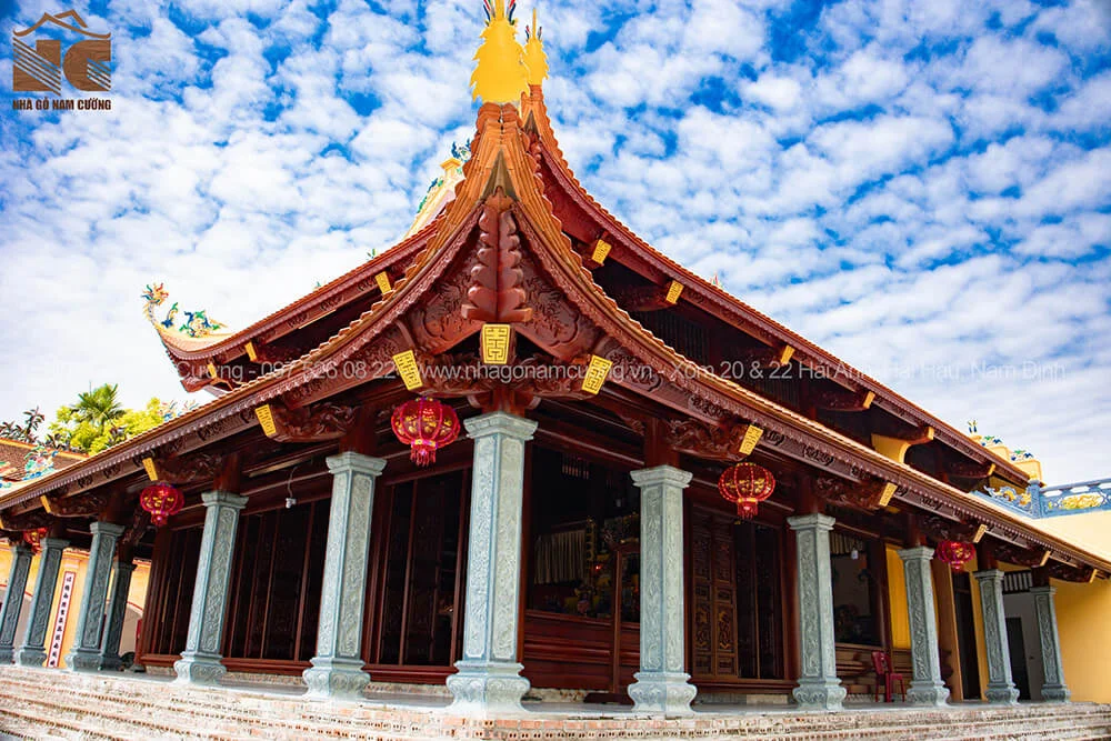Vẻ đẹp đặc trưng của đầu đao mái chùa