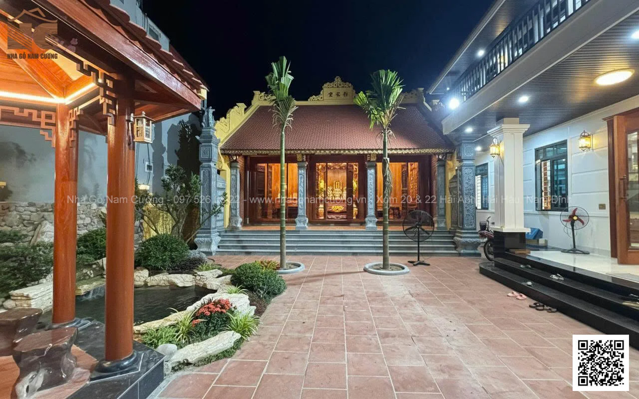 Dự án nhà thờ 3 gian gỗ lim xanh Nam Phi tại Hoằng Hóa, Thanh Hóa