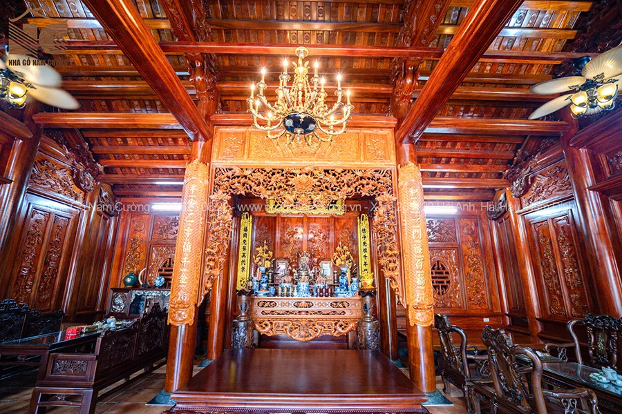 Kích thước các gian (Bước gian - Khoảng cách tim cột)