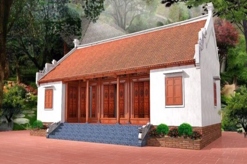 Giá nhà gỗ 3 gian 2 chái