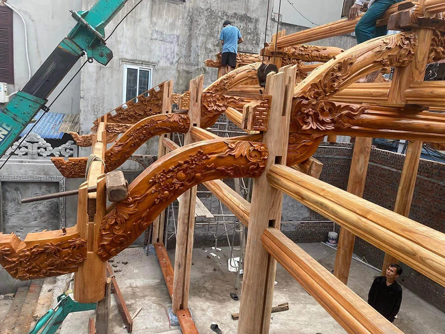 Gỗ xoan ta và xoan đào, loại nào tốt hơn để làm nhà?