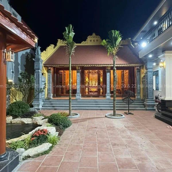 Dự án nhà thờ 3 gian gỗ lim xanh Nam Phi tại Hoằng Hóa, Thanh Hóa