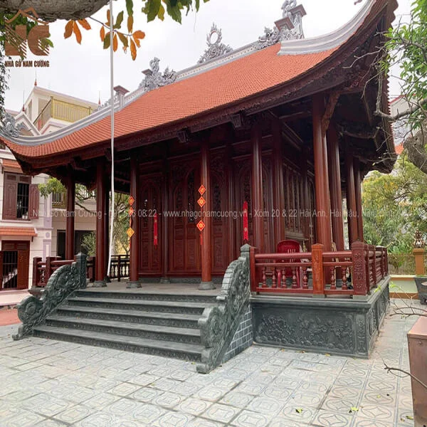 Nhà gỗ Nam Định - Tinh hoa kiến trúc cổ truyền Bắc Bộ