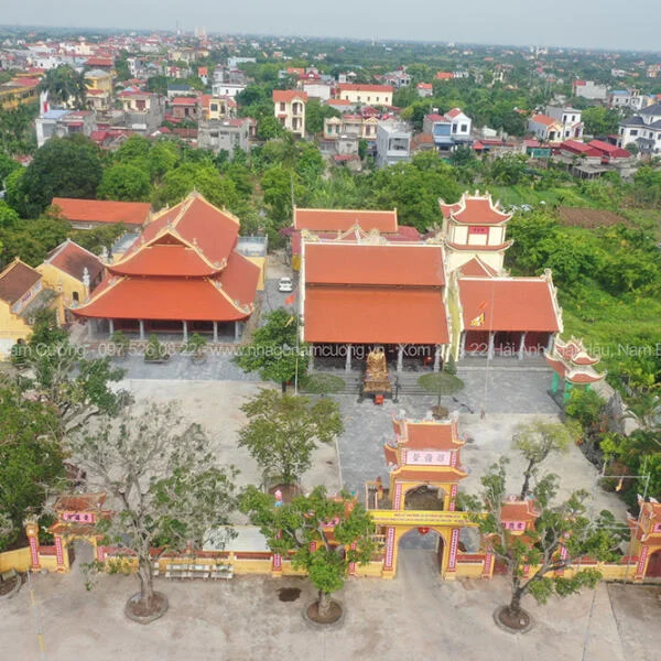 Siêu dự án chùa Cồn – Kiệt tác kiến trúc tâm linh tại Thị trấn Cồn, Hải Hậu, Nam Định