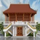 Có nên xây nhà thờ trên tầng 2 không? Tư vấn phong thủy và kết cấu từ chuyên gia